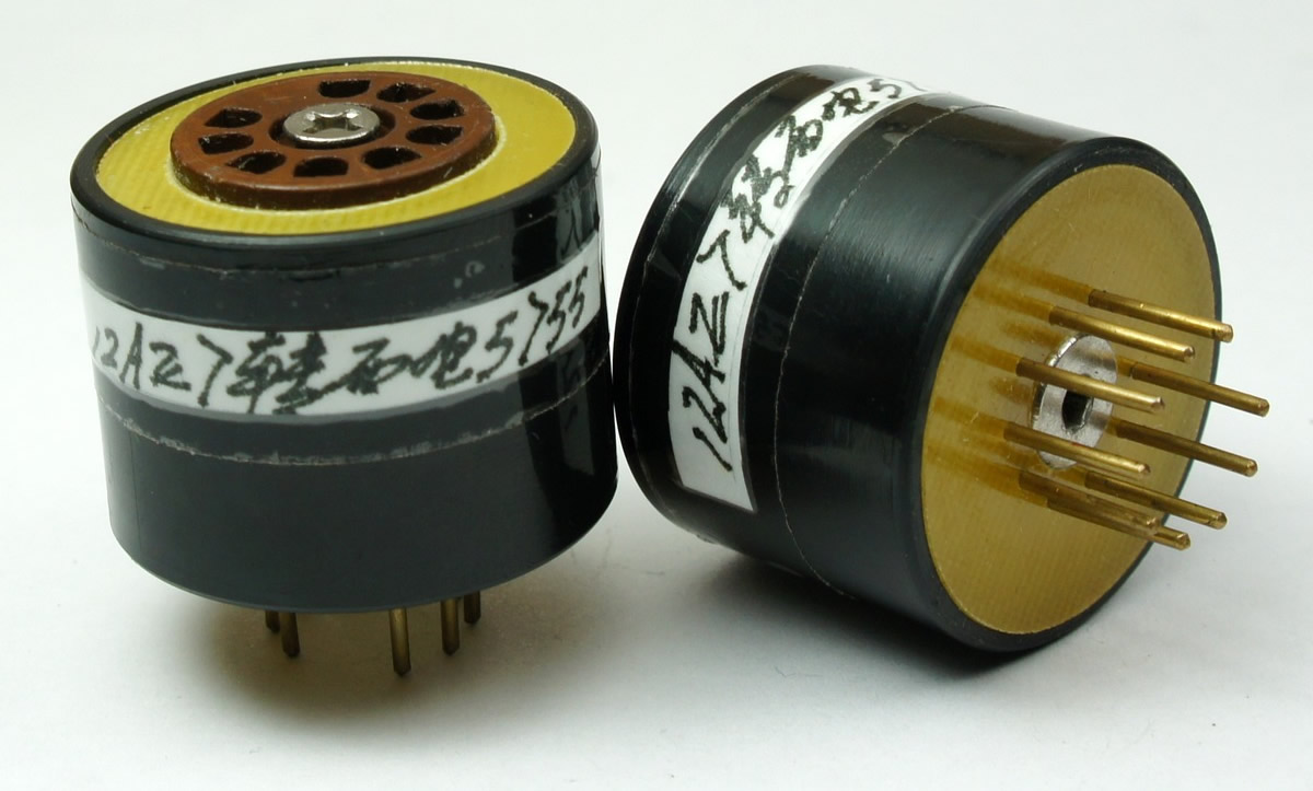 12AX7 to 5755 420 tube socket adapter