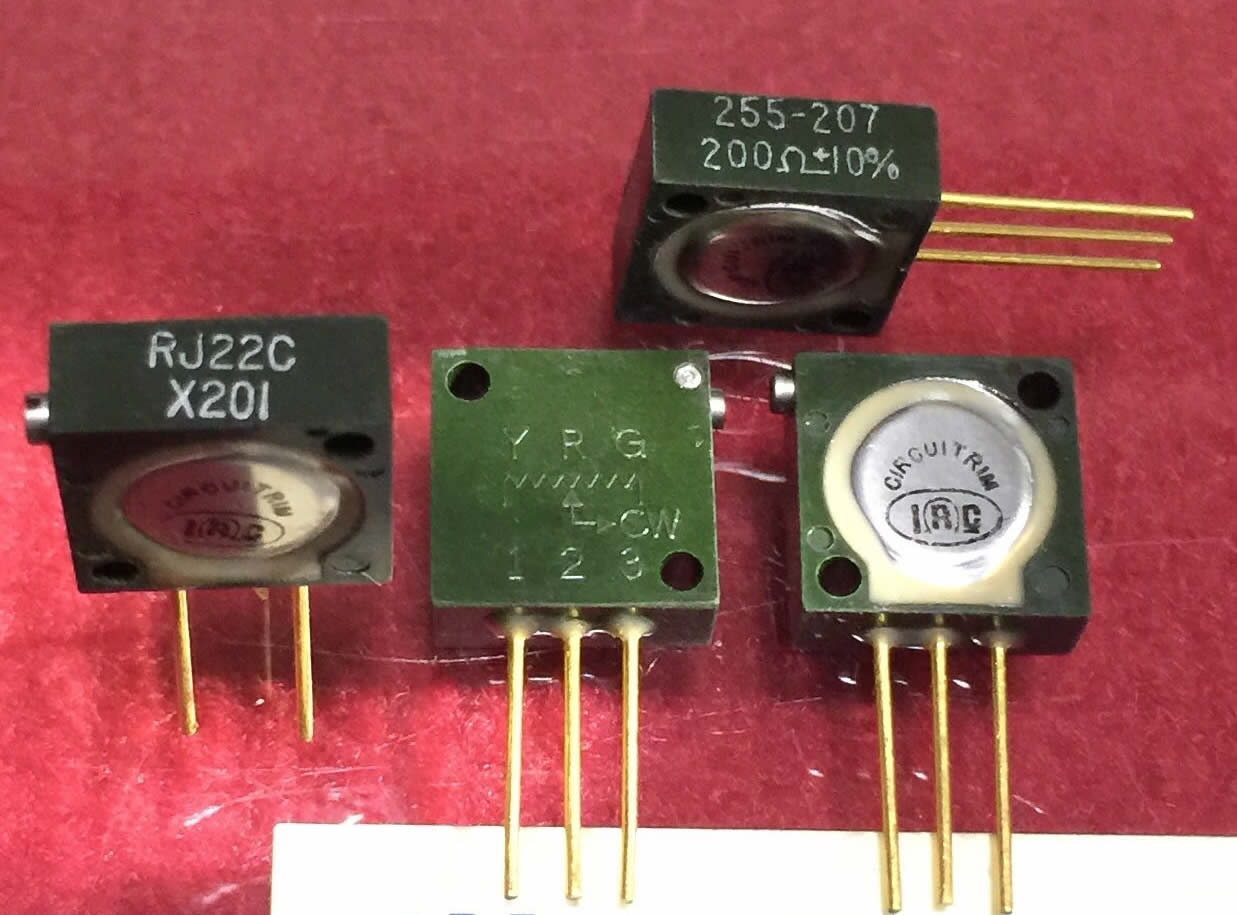 255-207 200oh+_10% RJ22C X201 resistor