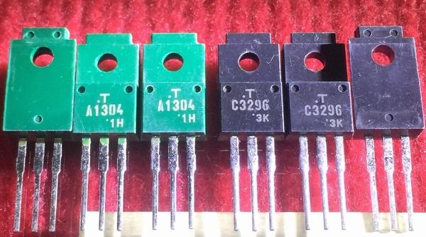 2SA1304 2SC3296 A1304 C3296 1black 1green Pair 5PCS/LOT 2SA1304 2SC3296 A1304 C3296 1black 1green Pair 5PCS/LOT
