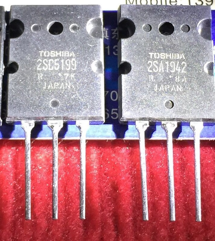 2SA1942 2SC5199 TOSHIBA PAIR 2SA1942 2SC5199 TOSHIBA PAIR