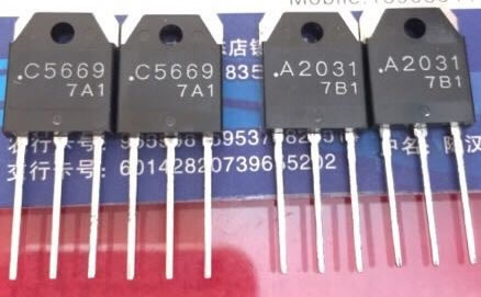 2SC5669 2SA2031 C5669 A2031 New Sanyo Pair 5PCS/LOT 2SC5669 2SA2031 C5669 A2031 New Sanyo Pair 5PCS/LOT