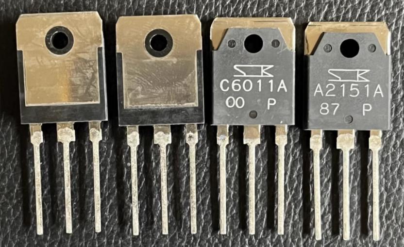 2SC6011A 2SA2151A C6011A A2151 PAIR sanken new original 2SC6011A 2SA2151A C6011A A2151 PAIR sanken new original