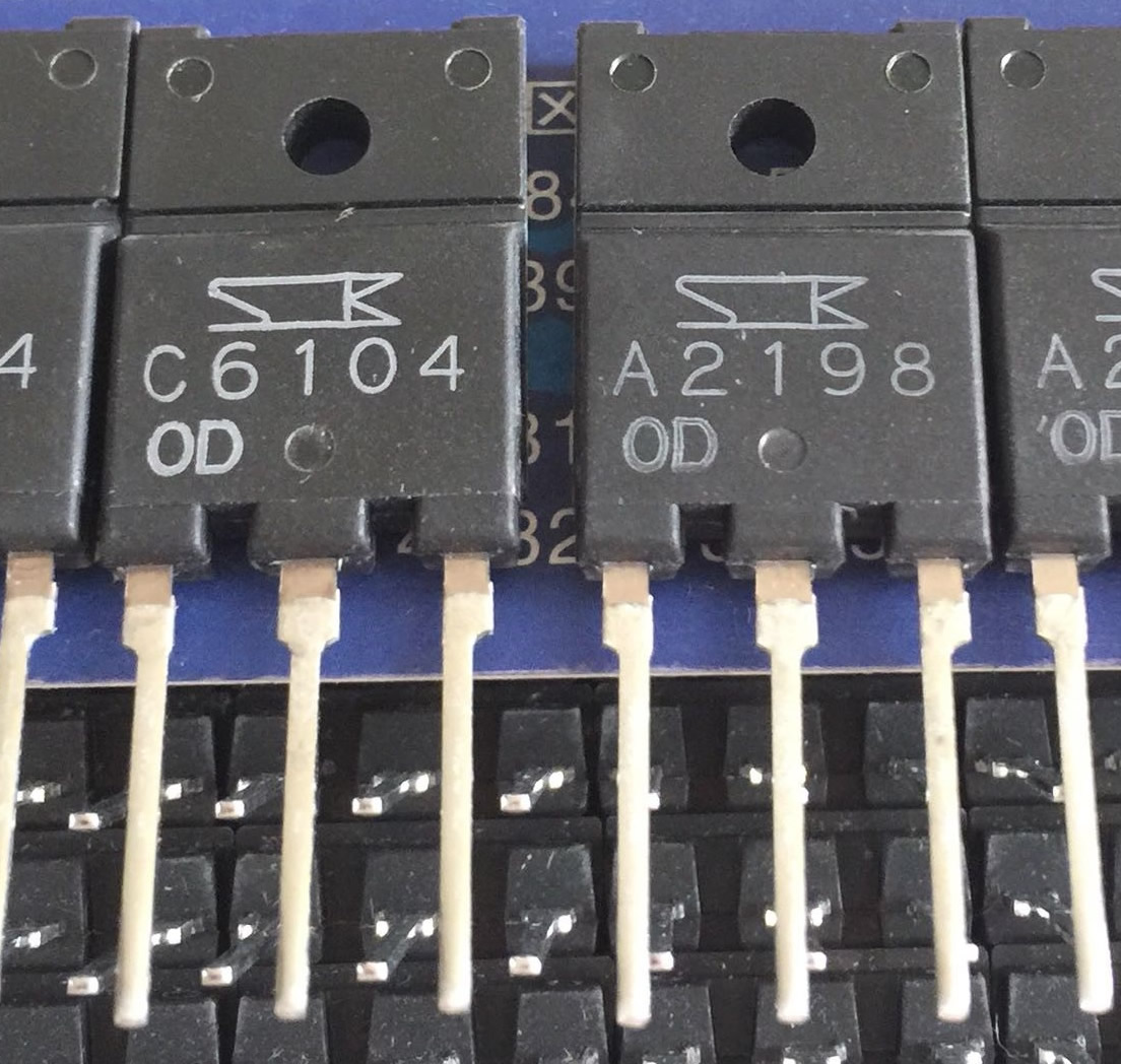 2SC6104/2SA2198/C6104/A2198 PAIR 2SC6104/2SA2198/C6104/A2198 PAIR
