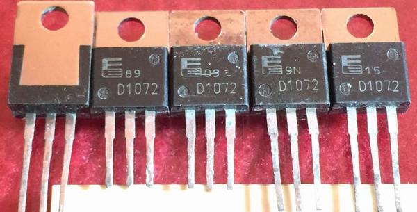 2SD1072 D1072 used TO-220 5PCS/LOT 2SD1072 D1072 used TO-220 5PCS/LOT
