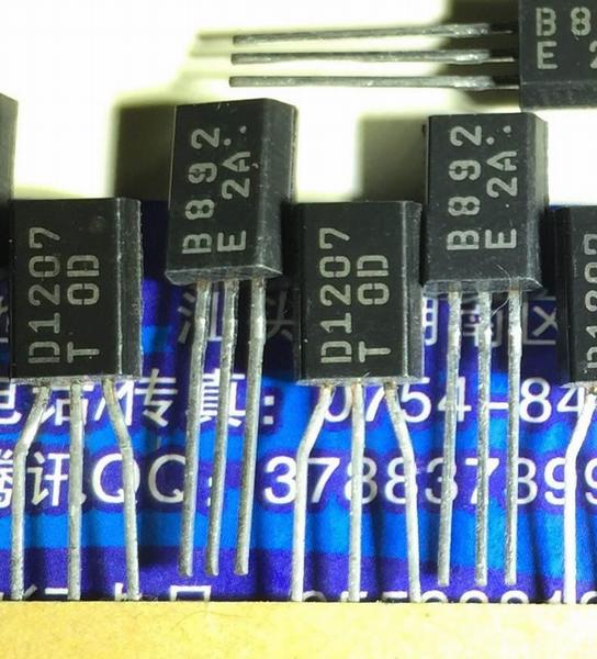 2SD1207 2SB892 D1207 B892 TO-92L Pair 5PCS/LOT 2SD1207 2SB892 D1207 B892 TO-92L Pair 5PCS/LOT
