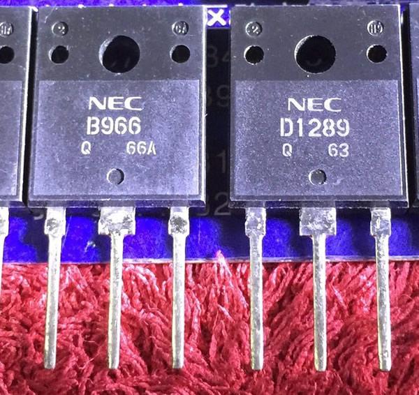 2SD1289 2SB966 D1289 B966 New NEC Pair 5PCS/LOT 2SD1289 2SB966 D1289 B966 New NEC Pair 5PCS/LOT