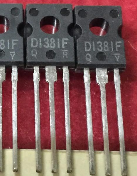 2SD1381F D1381F D1381 TO-126 5PCS/LOT 2SD1381F D1381F D1381 TO-126 5PCS/LOT