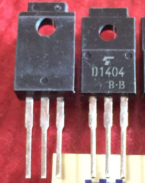 2SD1404 D1404 TO-220F 5PCS/LOT 2SD1404 D1404 TO-220F 5PCS/LOT
