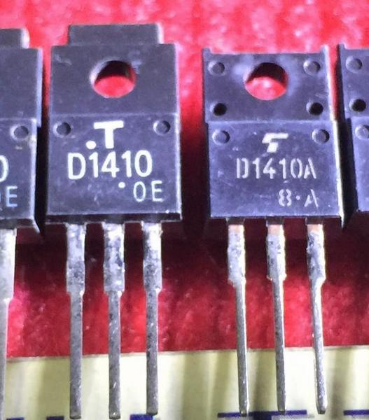 2SD1410 2SD1410A D1410 D1410A TO-220F 5PCS/LOT 2SD1410 2SD1410A D1410 D1410A TO-220F 5PCS/LOT