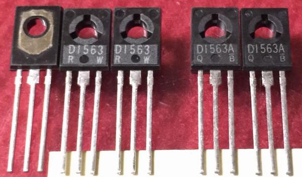 2SD1563 D1563 2SD1563A D1563A TO-126 5PCS/LOT 2SD1563 D1563 2SD1563A D1563A TO-126 5PCS/LOT