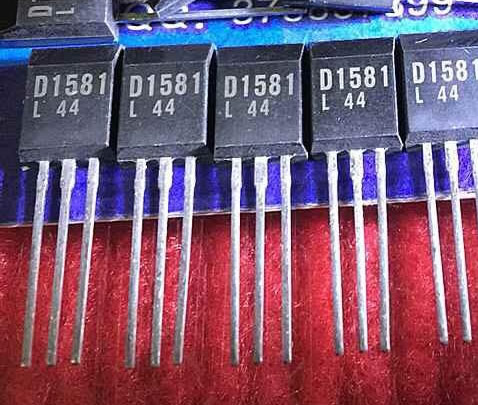 2SD1581 D1581 New 5PCS/LOT 2SD1581 D1581 New 5PCS/LOT