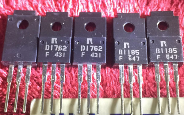 2SD1762 2SB1185 D1762 B1185 Pair 5PCS/LOT 2SD1762 2SB1185 D1762 B1185 Pair 5PCS/LOT