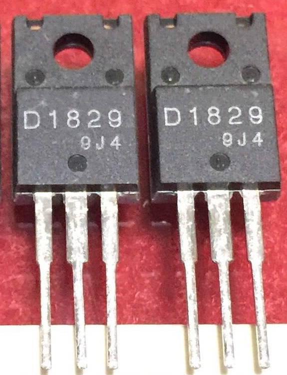 2SD1829 D1829 TO-220F 5PCS/LOT 2SD1829 D1829 TO-220F 5PCS/LOT