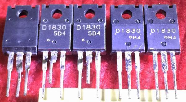 2SD1830 D1830 TO-220F 5PCS/LOT 2SD1830 D1830 TO-220F 5PCS/LOT