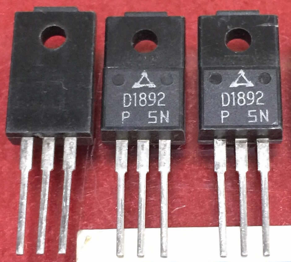 2SD1892 D1892 TO-220F Panasonic new 5pcs/lot