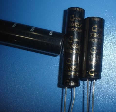 315V125UF Photo-flash capacitor 10pcs/lot