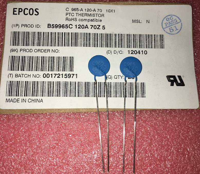 EPCOS PTC B59965C120A70 C965-A 120-A 70 5pcs/lot