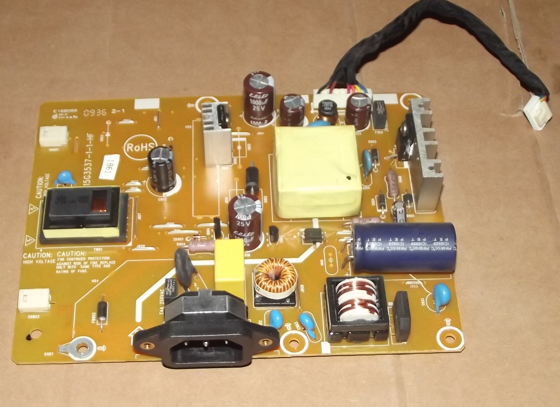 715G3537-1-1-HF LCD power inverter board