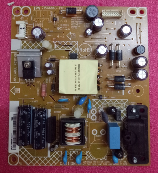 715G6863-P01-001-002M power supply board