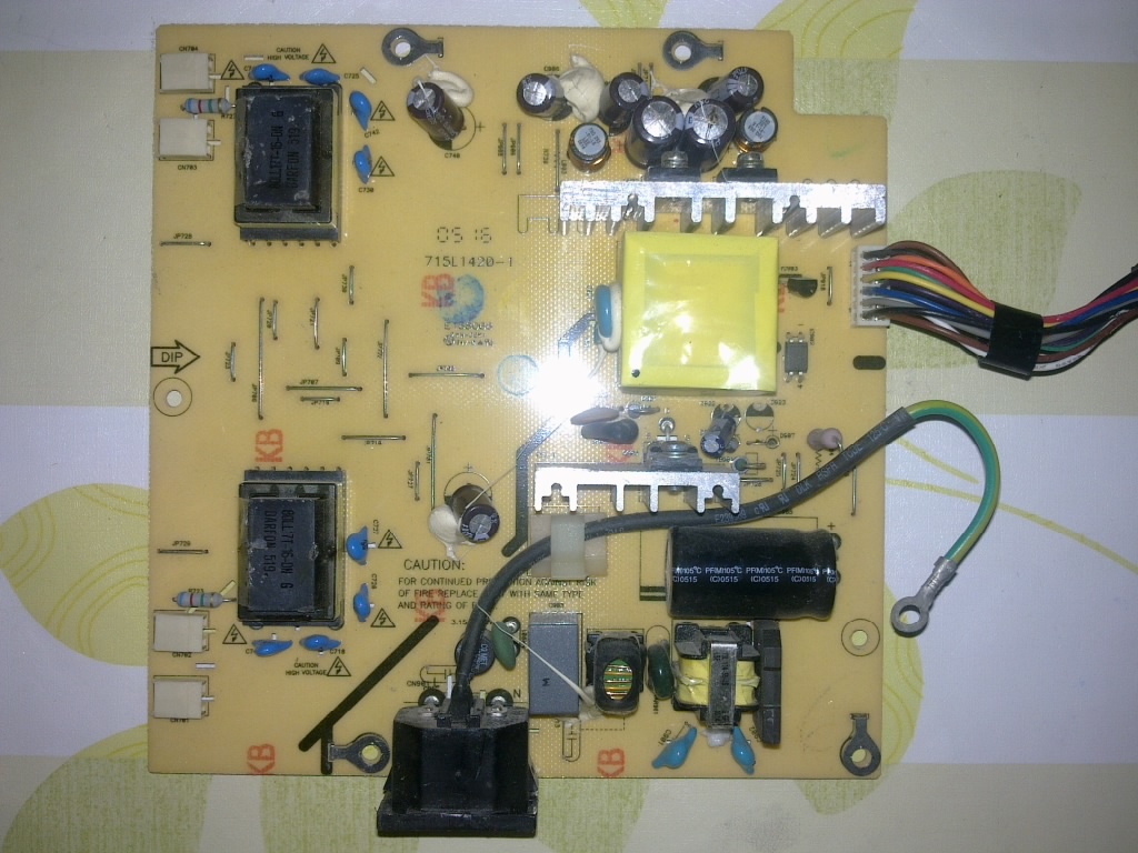 715L1420-1 HP power board