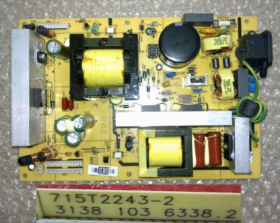 715T2243-2 42TA1800 Philips power supply board