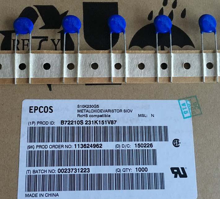 EPCOS B72210S231K151V87 S10K230G5 S10K230 5pcs/lot