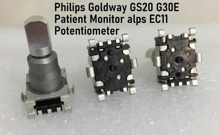 Philips Goldway GS10 GS20 G30 G30E G40E Patient Monitor alps EC11 Potentiometer