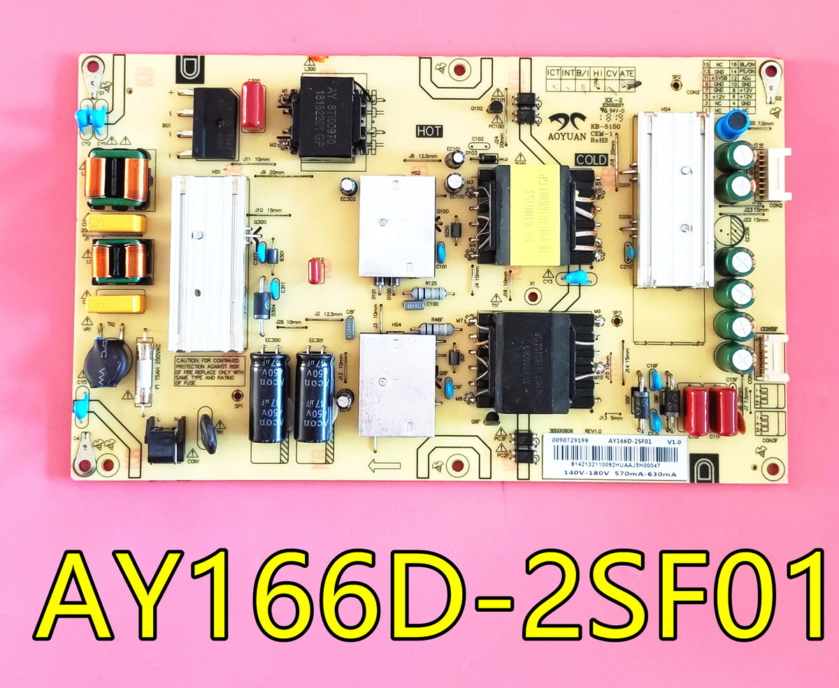 LS55M31 LS55AL88A82 AY166D-2SF01-026 0090729199 tv power supply board
