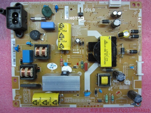 BN44-00496A PSCF760C04A power supply board