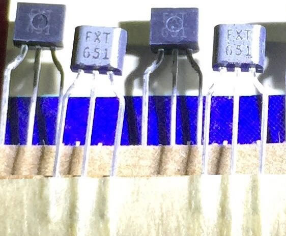 FXT651 TO-92S 5PCS/LOT FXT651 TO-92S 5PCS/LOT