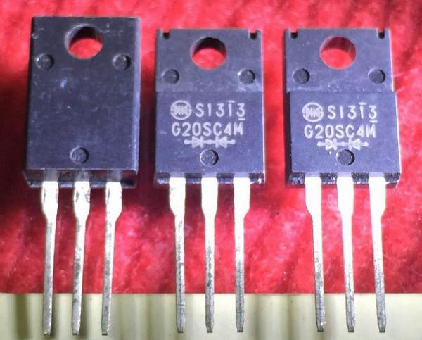 G20SC4M TO-220F 5PCS/LOT G20SC4M TO-220F 5PCS/LOT