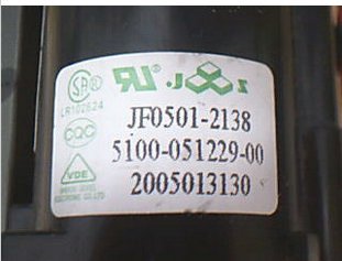 JF0501-2138 5101-051229-00 JF0501-2138 5101-051229-00