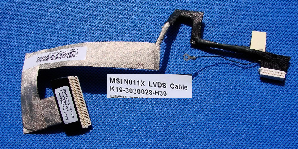 MSI N011X K19-3030028-H39  LVDS CABLE U90 U100 U110 U115 U120 U130