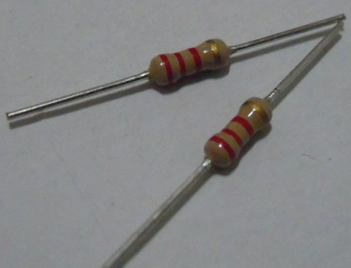 KOA 2.2K 5% 0.25W OFC HIFI Resistor 5pcs/lot