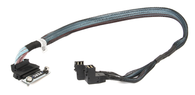 KW1VG DELL  R740 2.5" 16 BAY  SAS Cable mini raid new