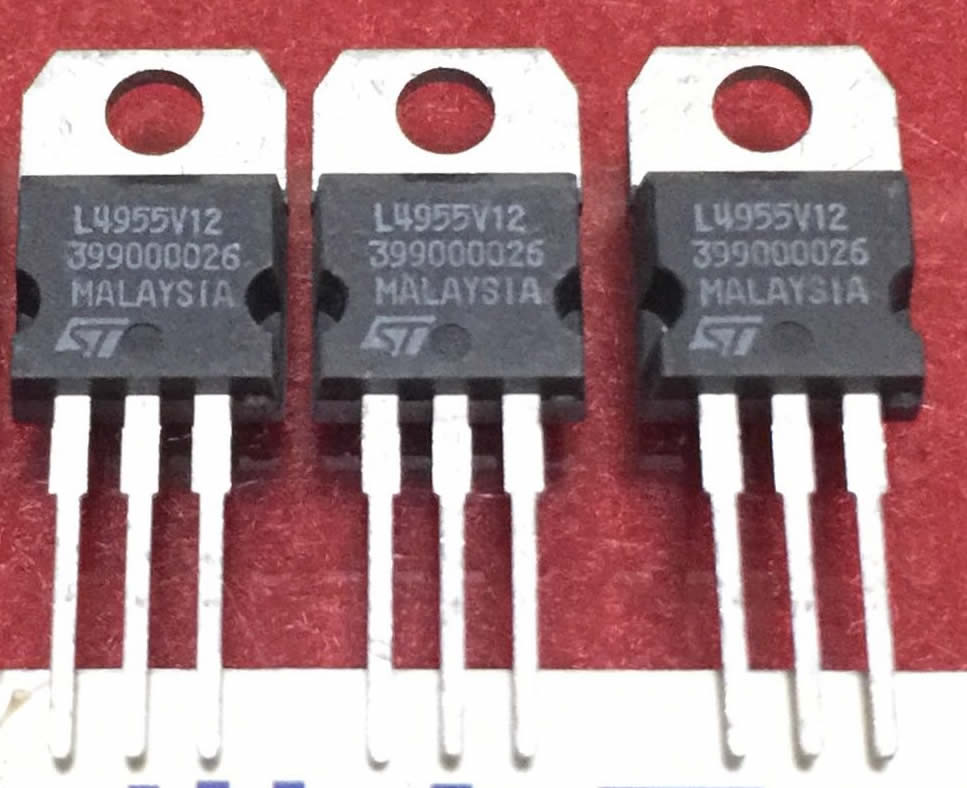 L4955V12 ST TO-220 5PCS/LOT L4955V12 ST TO-220 5PCS/LOT