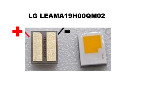 LG Innotek automotive LED 3W PC Amber 1915 LEAMA19H00QM02