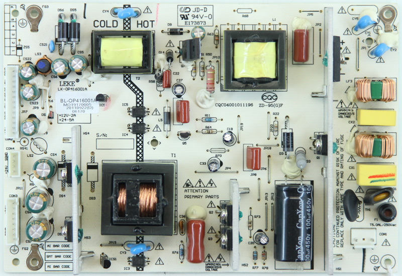 lk-OP416001A power supply board