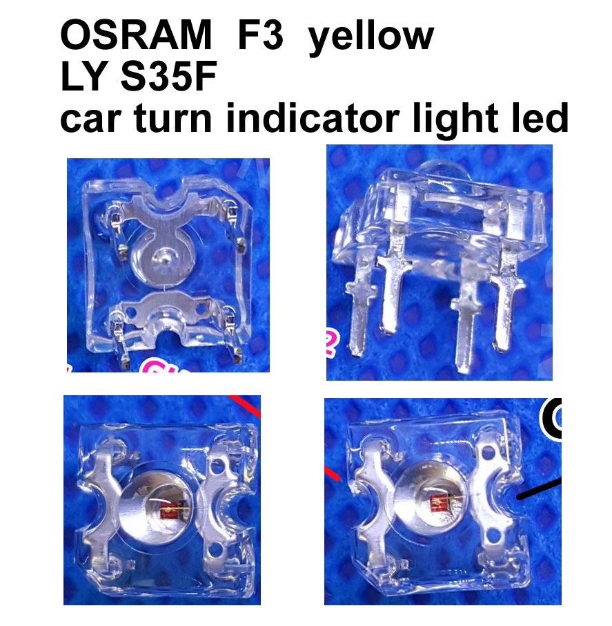 Car Turn Indicator light led OSRAM F3 yellow LY S35F 10pcs/lot Car Turn Indicator light led OSRAM F3 yellow LY S35F 10pcs/lot