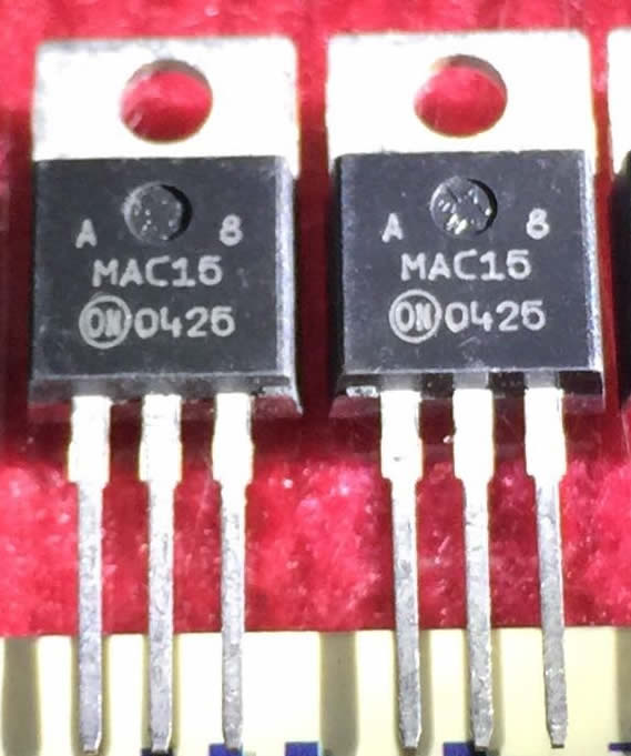 MAC15-A8 ON TO-220 5pcs/lot