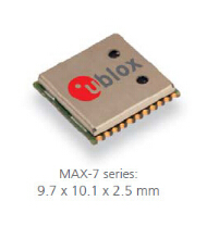 10Hz U-BLOX GPS MAX-7C