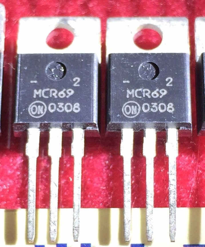 MCR69-2 MCR69   ON TO-220 5pcs/lot