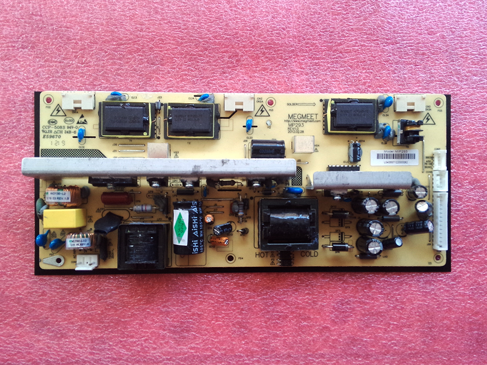 MEGMEET MIP293 TV power supply board