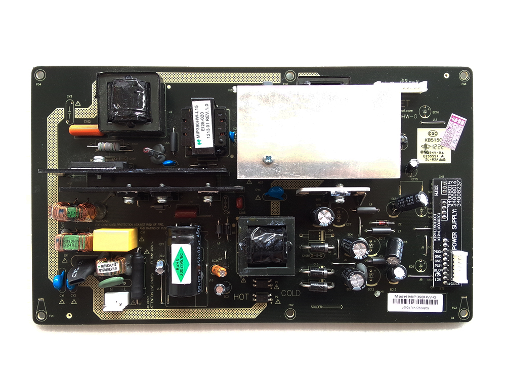 MIP390HW-G REV:1.0 MEGMEET TV power supply board