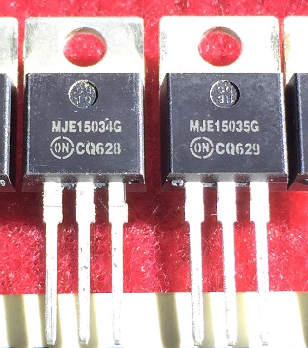 MJE15034G MJE15035G ON matched pair MJE15034G MJE15035G ON matched pair