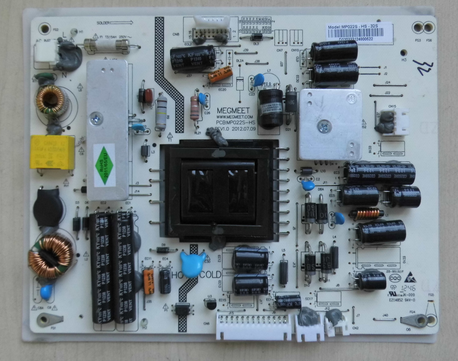 MEGMEET LED power Board MP022S-HS MEGMEET LED power Board MP022S-HS