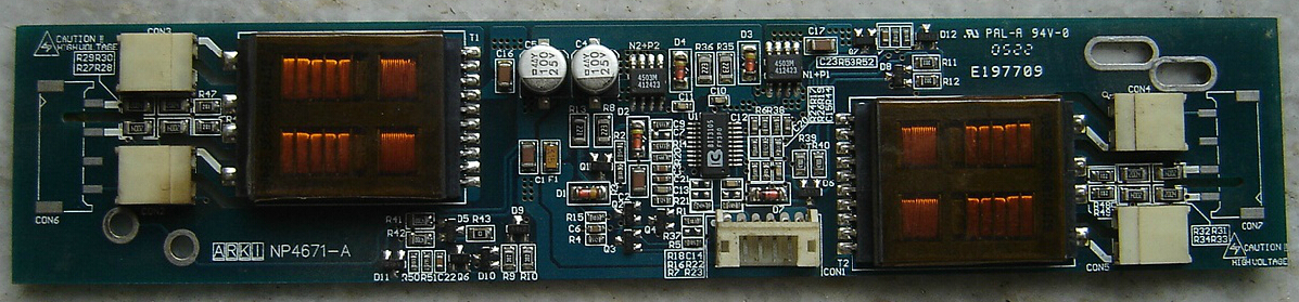 NP4671-A E197709 inverter board