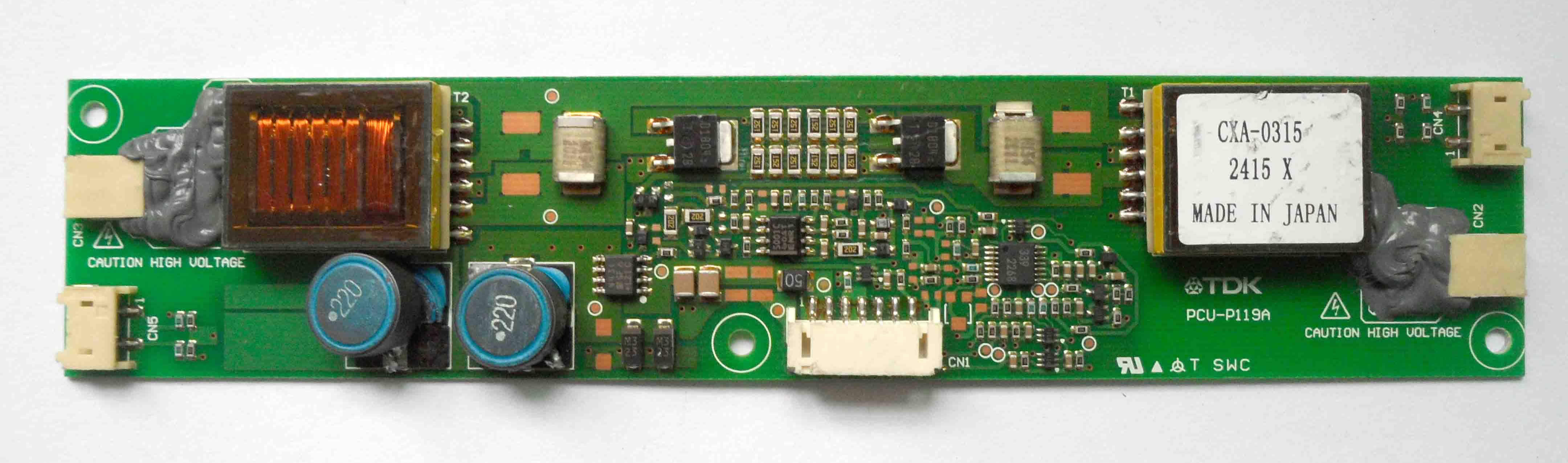 CXA-0315 PCU-P119A TDK inverter board