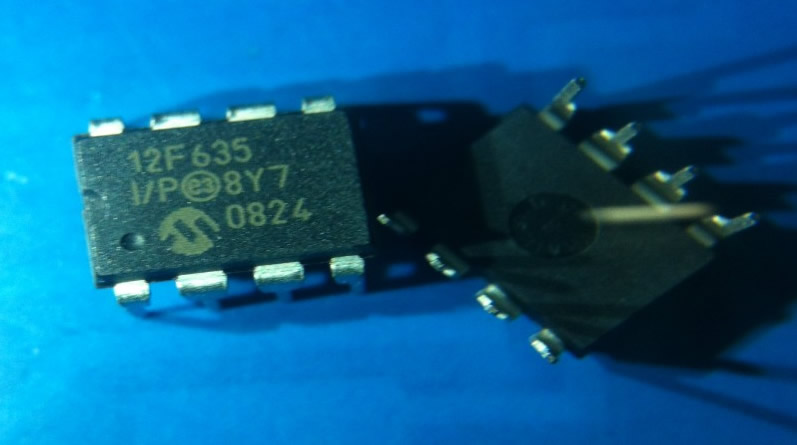 PIC12F635-I/P MICROCHIP DIP-8