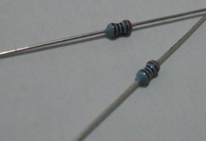 ROYAL 220Ω 220R 1% 0.125W OFC HIFI Resistor 5pcs/lot
